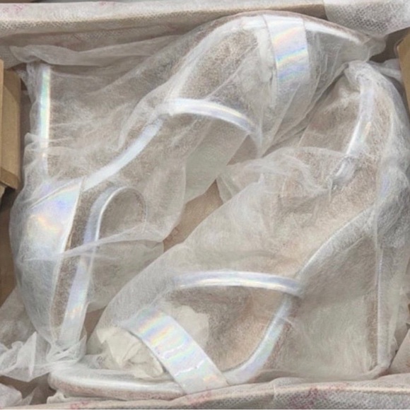 Love Women's Holographic Sandals - Picture 6 of 7